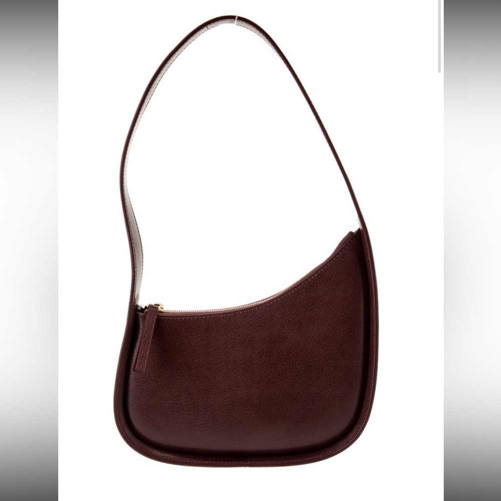 The Row Half Moon Bag with Duster - Rare burgundy leather  Shoulder Bag - Picture 3 of 7